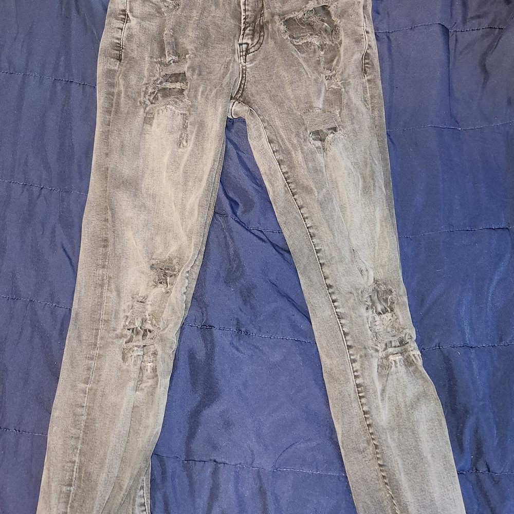Aèropostale Mens Black Slim Fit Jeans Size 29x32